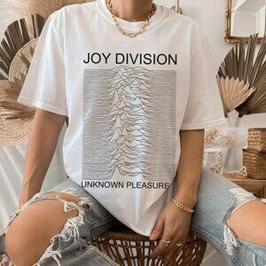 Joy Division Unknown Pleasures Classic Rock Band Album Graphic Fan T-Shirt 168